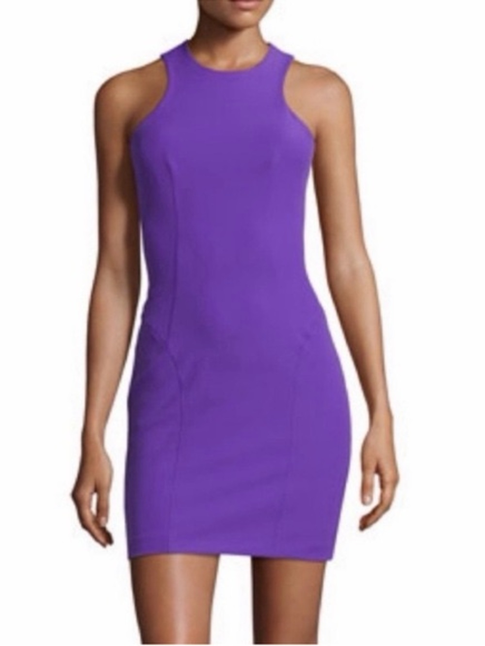 T Alexander Wang Violet Sleeveless Bodycon Dress